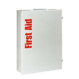 150 Person 4 Shelf First Aid Metal Cabinet, ANSI B+, Type I & II With Medication