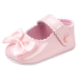 Baby Girl Bowknot Leather Shoes