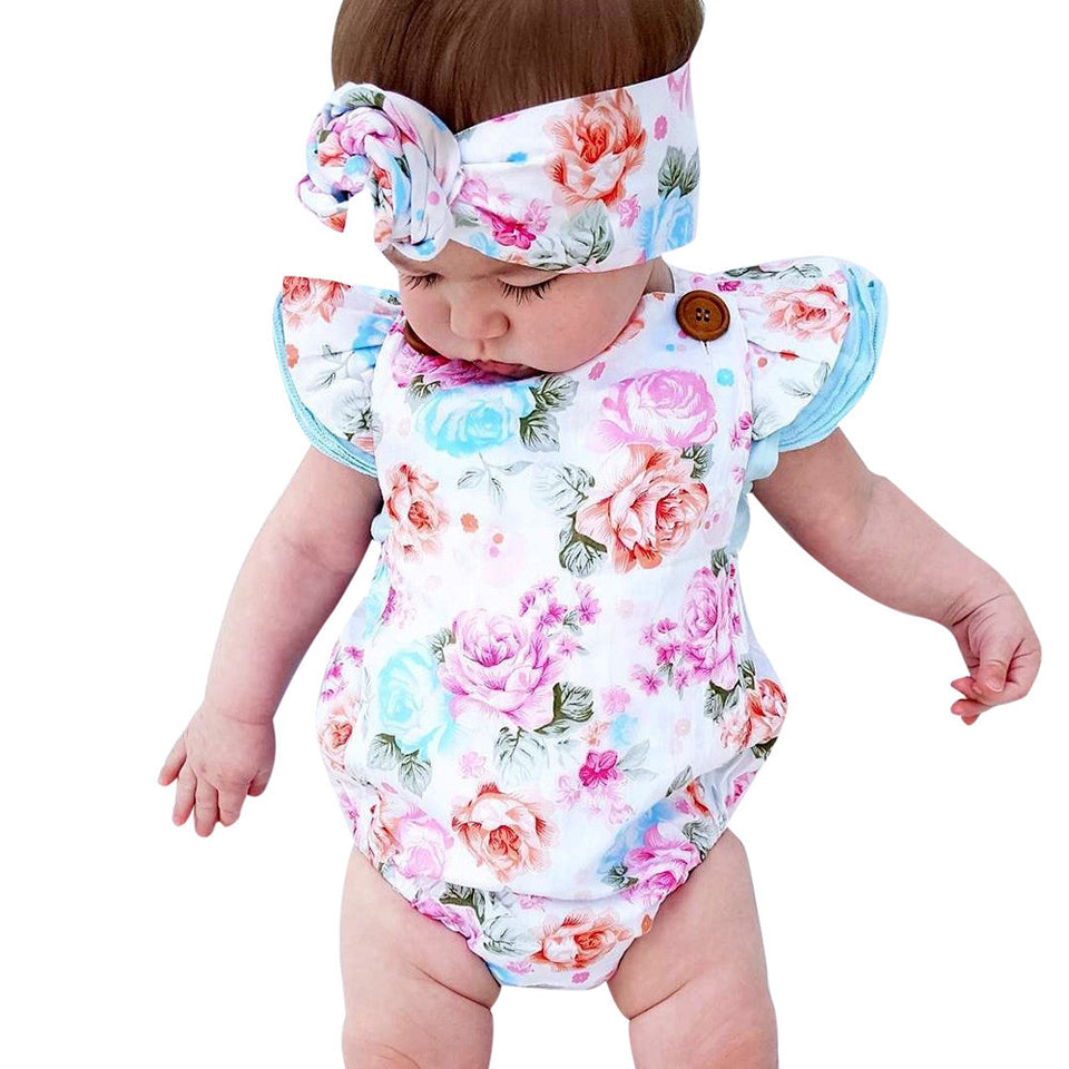 Baby Floral Romper