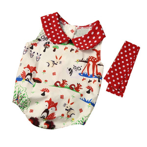 Baby Woodlands Fox Romper