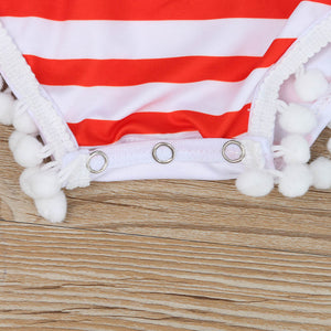 Baby American Flag Romper