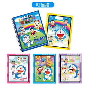 Magic Water Drawing Book Coloring Book Doodle with Magic Pen Painting Board Juguetes For Children Education Drawing Toy