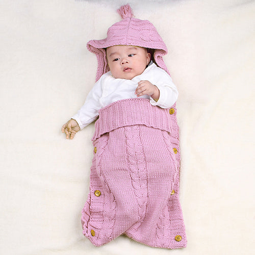 Baby Sleeping Knit Blanket