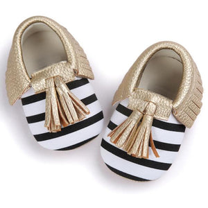 Baby Tassels Bowknot Shoes