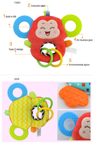 Animal Rattles Teether