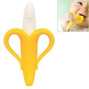 Banana Training Toothbrush and Teether