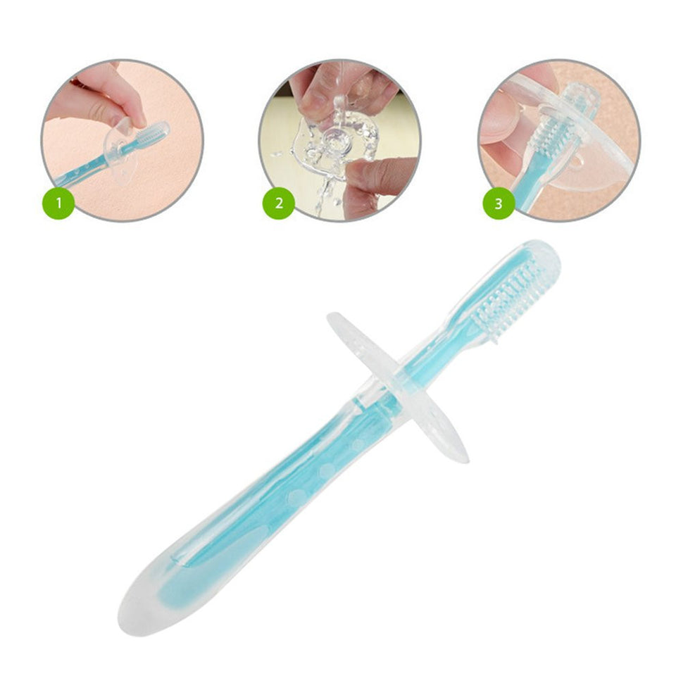 Soft Silicone Toothbrush for Infant