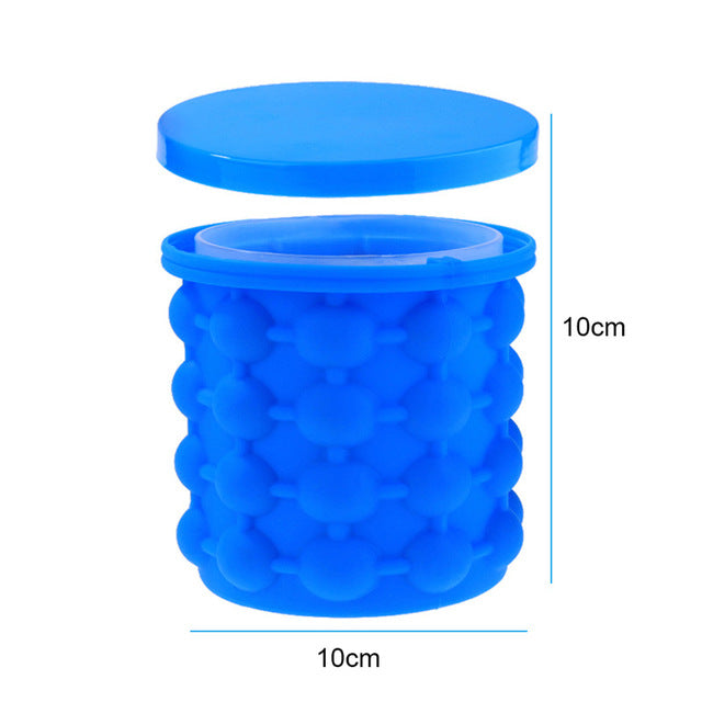 Ice Maker Silicone Space Saving Ice Maker