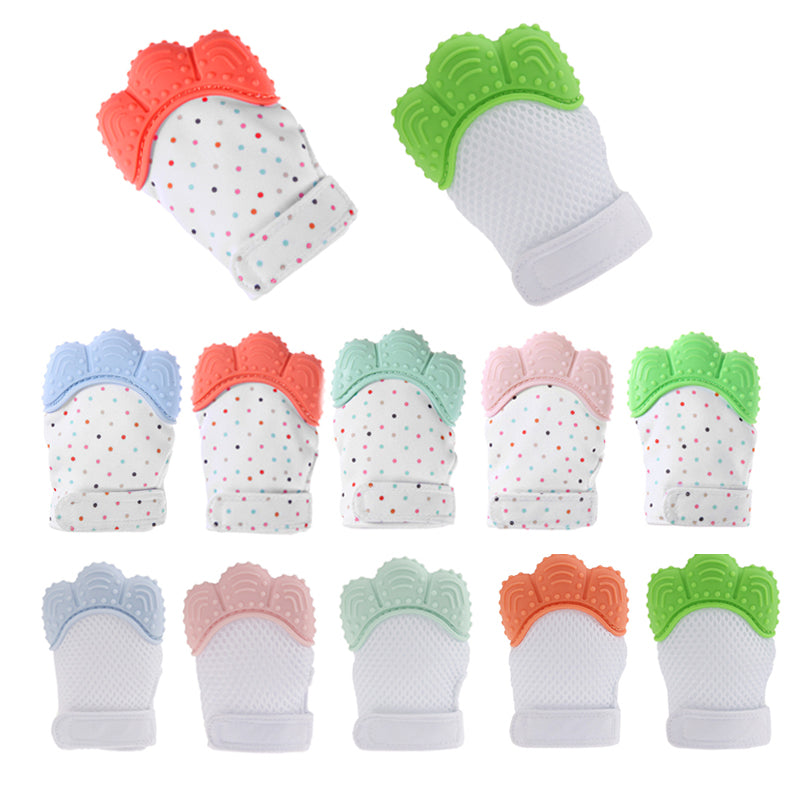 Baby Silicone Teether Glove