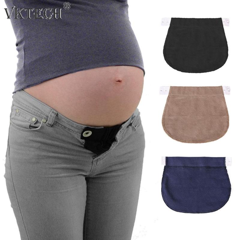 Pants Extended Button Maternity Pregnancy Waistband Belt