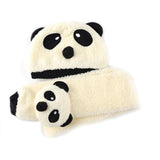 Autumn Winter Panda Warm Hat &Scarf Set