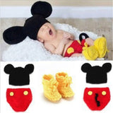 Mickey - Minnie - Super Heroes Baby Photography PropsCrochet Outfits