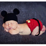 Mickey - Minnie - Super Heroes Baby Photography PropsCrochet Outfits