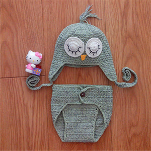 Soft Adorable Animal Photography Props Crochet Outfits