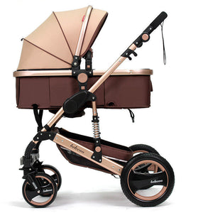 Baby Carriage Stroller Buggy Foldable Stroller Pram Bassinet Belecoo